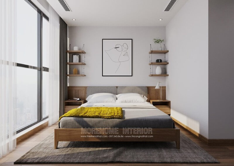 BST các mẫu giường ngủ chung cư hiện đại đẹp cuốn hút