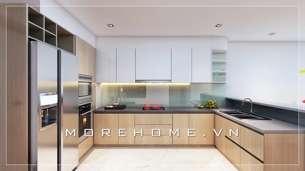 Thiết kế nội thất phòng bếp đẹp phù hợp cho mọi loại nhà
