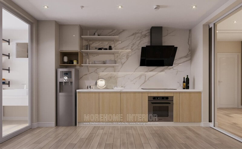 Thiết kế nội thất phòng bếp ấn tượng - Nội Thất MOREHOME