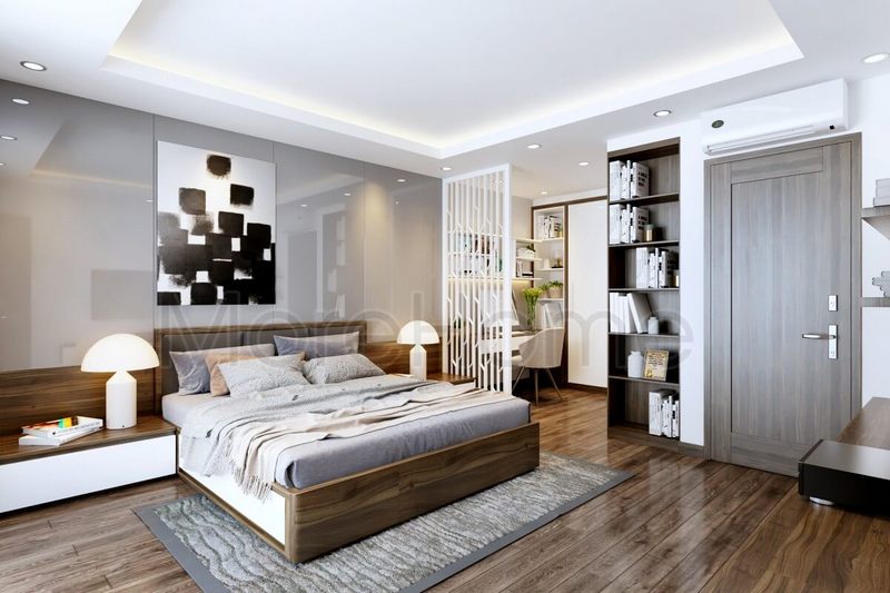 24 Thiết kế giường ngủ có tap sang trọng cho căn hộ chung cư